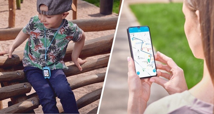 Smartwatch FOREVER Look Me KW-510 Niebieski