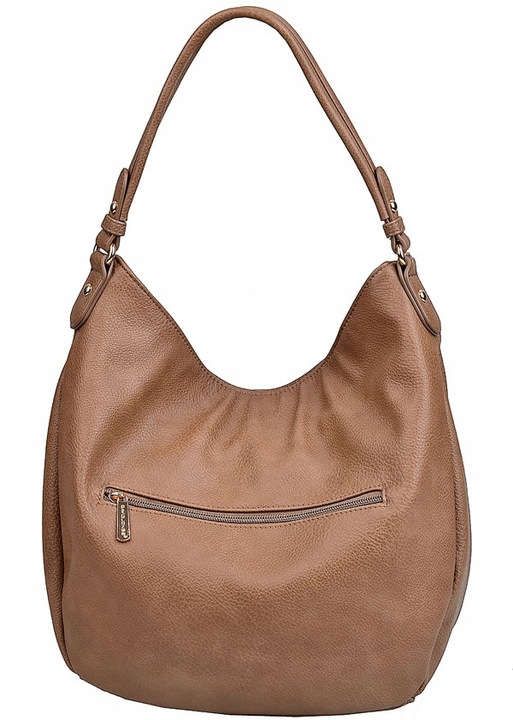 DAVID JONES TOREBKA damska worek wygodna NA RAMIĘ A4 z paskiem