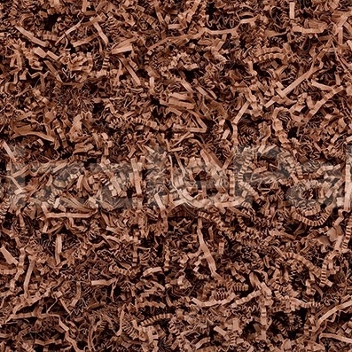 OZDOBNY WYPEŁNIACZ SIZZLEPAK DO PREZENTÓW PACZEK PUDEŁEK KOLOR BRĄZOWY 1 kg