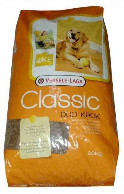 Versele Laga Classic Dog Duo Krok 20kg
