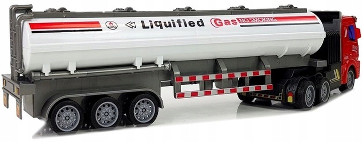 Ciężarówka z przyczepą sterowana samochód zdalnie sterowany auto TIR na rad