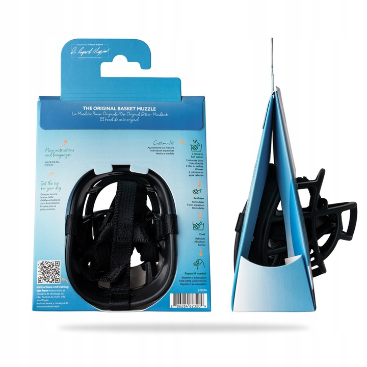 BASKERVILLE ULTRA 3 MUZZLE Kaganiec FIZJOLOGICZNY dla Psa LEKKI M 27/7cm