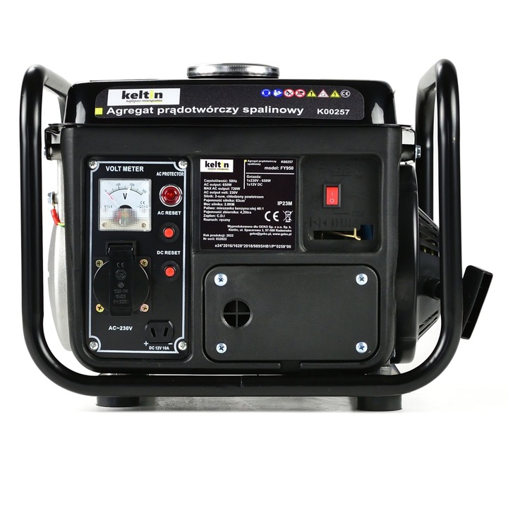 KELTIN AGREGAT PRĄDOTWÓRCZY JEDNOFAZOWY 1500W MOBILNY PRZENOŚNY