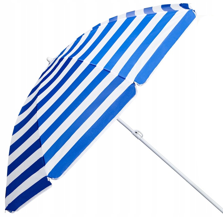 Wytrzymały STALOWY Parasol ogrodowy PLAŻOWY Kempingowy 1,5 m CAPTAIN MIKE