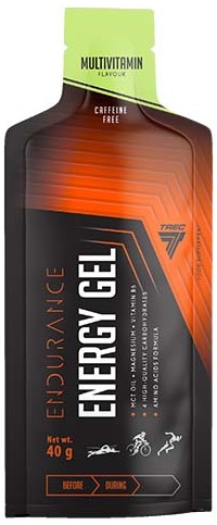 TREC ENERGY GEL ŻEL ENERGETYCZNY ELEKTORLITY na maraton 40g Multiwitamina