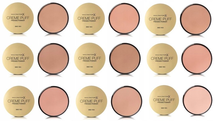 MAX FACTOR CREME PUFF PUDER NOWY 05 KOLORY