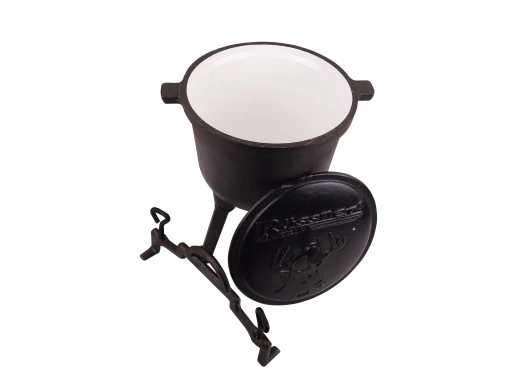 KOCIOŁEK ŻELIWNY EMALIOWANY 5L ROSSNER