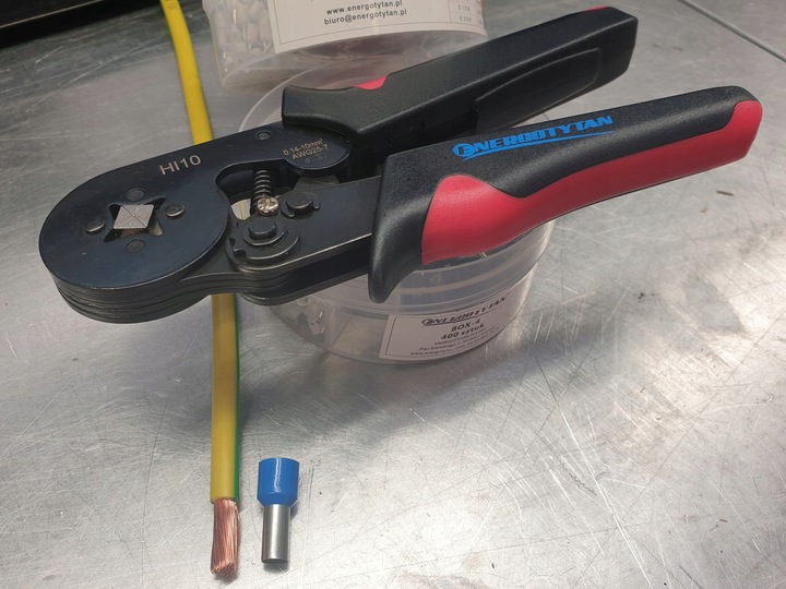 ENERGOTYTAN ZACISKARKA DO TULEJEK 0,25-10 / HI10