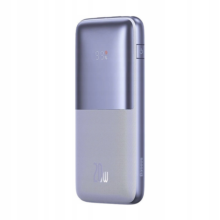 BASEUS POWER BANK PODRÓŻNY 10000 MAH 2X USB USB-C QC 3.0 20W Z KABLEM USB