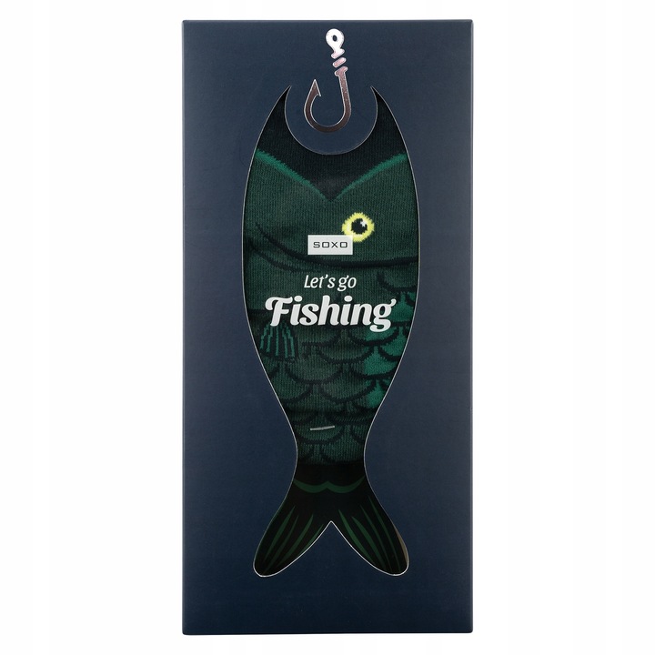 Śmieszne SKARPETKI RYBY SOXO PREZENT dla FACETA na WALENTYNKI r. 40-45