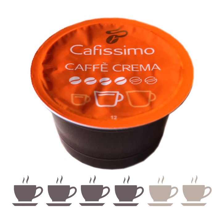 TCHIBO CAFISSIMO CAFFE CREMA VOLLMUNDIG 70 sz RICH