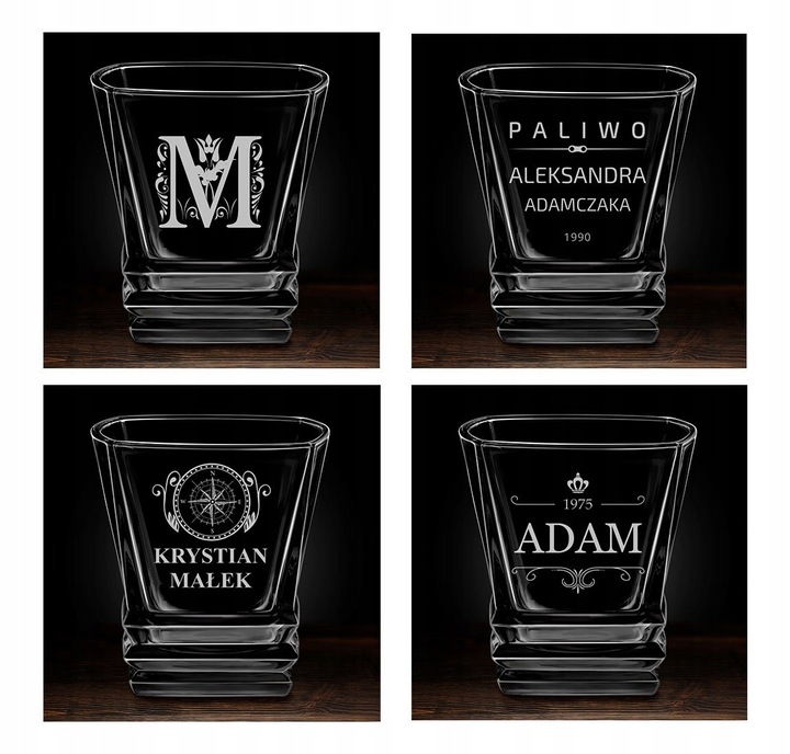 SZKLANKA DO WHISKY GRAWER PREZENT DLA TATY