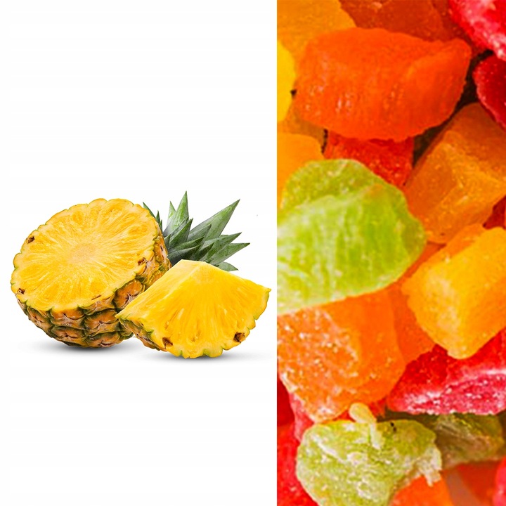 ANANAS KANDYZOWANY kostka 1kg