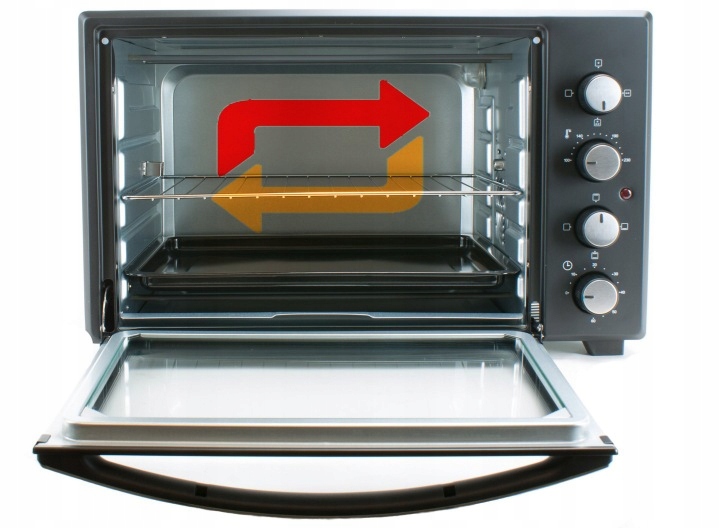 Piekarnik elektryczny TERMOOBIEG 60L FIRST AUSTRIA