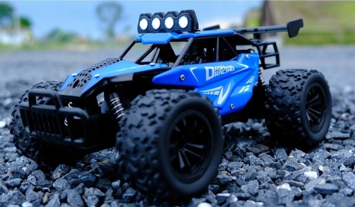 SAMOCHÓD ZDALNIE STEROWANY AUTO TERENOWE RC AUTKO PILOT LED ZABAWKA PREZENT