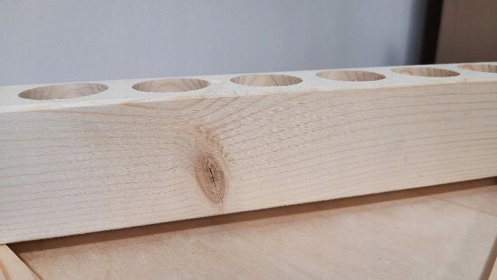 Drewniany sorter na biurko ORGANIZER na kredki Montessori polski producent