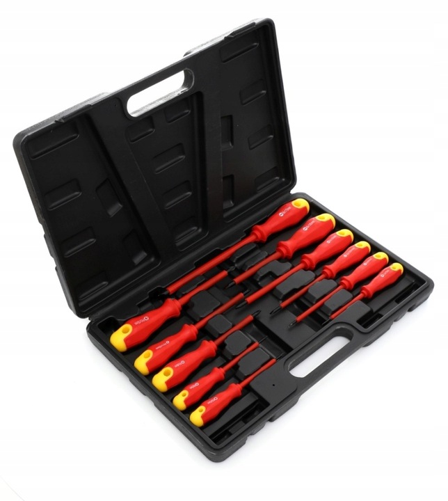 ZESTAW WKRĘTAKÓW WKRĘTAK ŚRUBOKRĘTY IZOLOWANE 11el