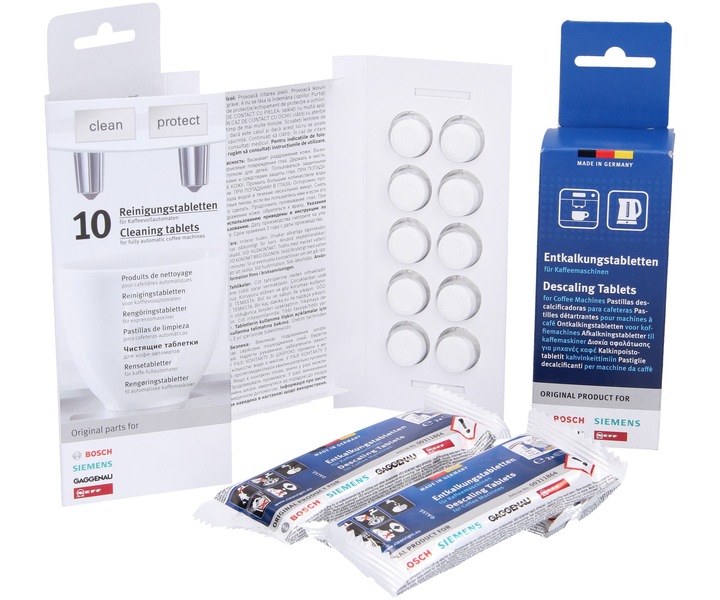 TABLETKI odkamieniające + czyszczące BOSCH SIEMENS