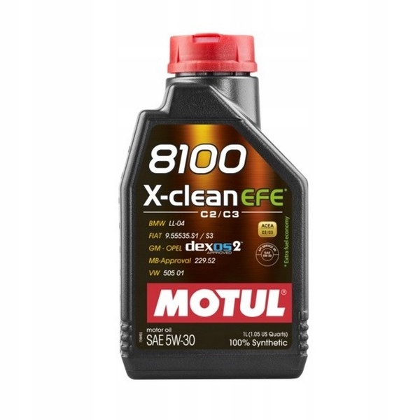 OLEJ MOTUL 5W-30 8100 X-CLEAN EFE 1L