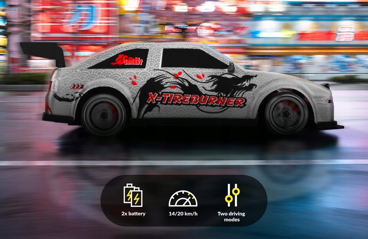 Samochód Auto RC DRIFT DRIFTING ZDALNIE STEROWANY 20km/h + TOR DO DRIFTU