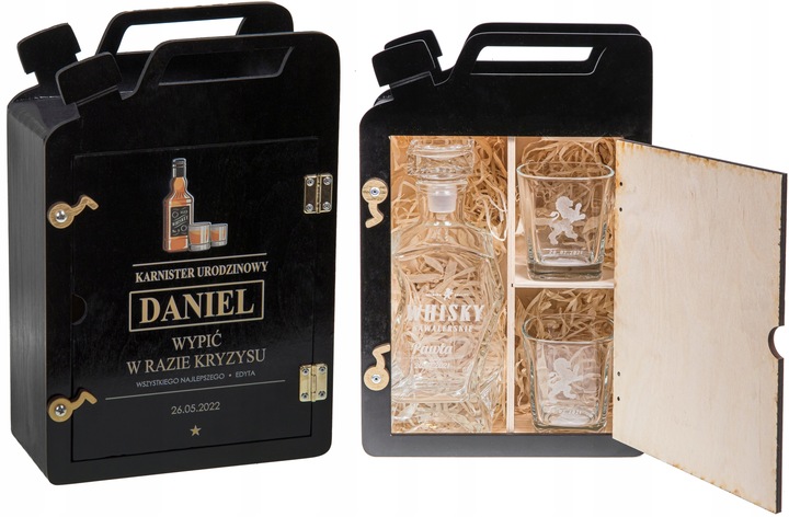 BAREK KANISTER 18 20 30 40 50 60 URODZINY NADRUK