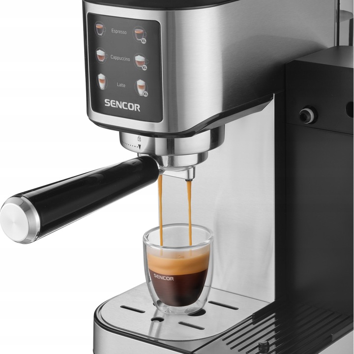 Automatyczny Ekspres Ciśnieniowy Sencor SES 4910SS Wyświetlacz One Touch
