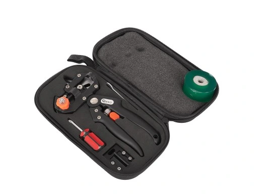 SEKATOR NOŻYCE DO SZCZEPIENIA DRZEW ROŚLIN KRZEWÓW WINOGRON ETUI + TAŚMA