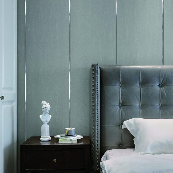 Listwy Chrom Taśma Ozdobna Samoprzylepna Srebrna Dekoracyjna Lustro 2cm 10m