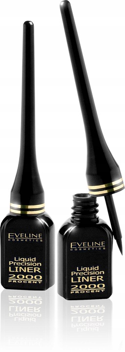 EVELINE EYELINER 2000 PROCENT WATERPROOF BLACK 4ML