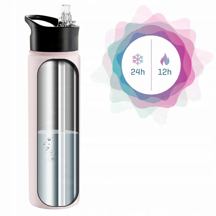 Kubek termiczny termos na herbatę bidon butelka termiczna stalowa 0,7l