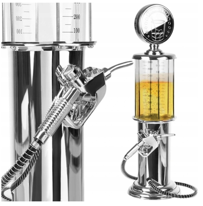 DOZOWNIK DO PIWA ALKOHOLU NALEWAK DYSTRYBUTOR PISTOLET Z WĘŻYKIEM 1L