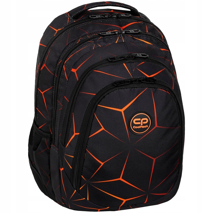 COOLPACK PLECAK SZKOLNY MŁODZIEŻOWY CZARNY 3D