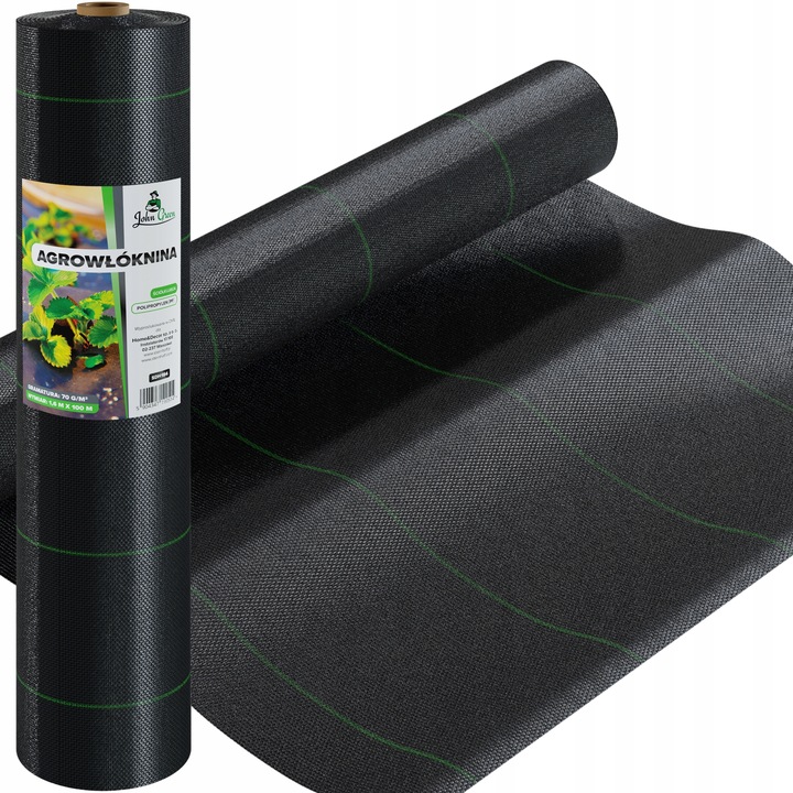 GRUBA AGROWŁÓKNINA 70g NA CHWASTY 1,6x100 AGROTKANINA