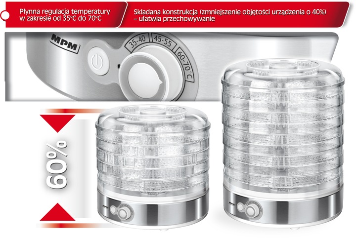 Suszarka do grzybów MPM MSG-11