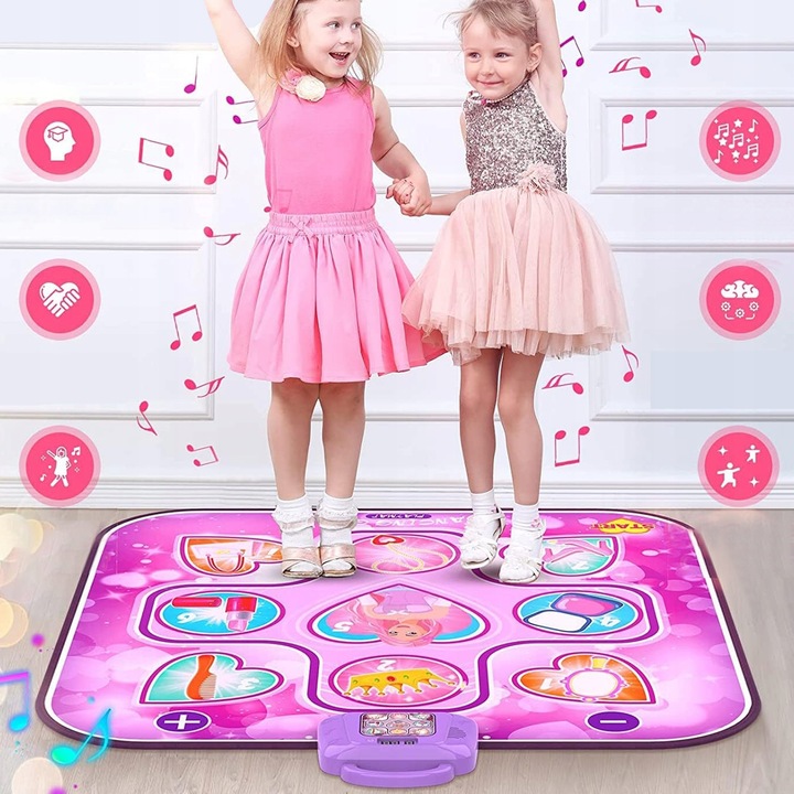 KSIĘŻNICZKA MATA INTERAKTYWY DO TAŃCA MUZYCZNEGO DLA DZIECI 6 TRYBÓW 90cm