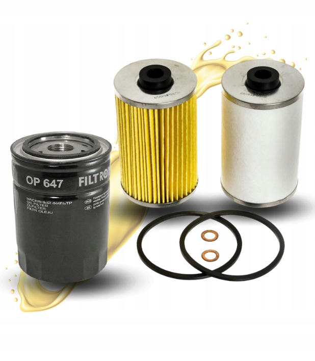 Filtry paliwa i oleju URSUS C-330 C-360 komplet