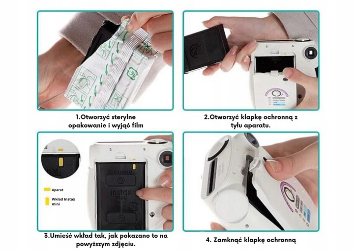 Wkłady INSTAX mini Rainbow