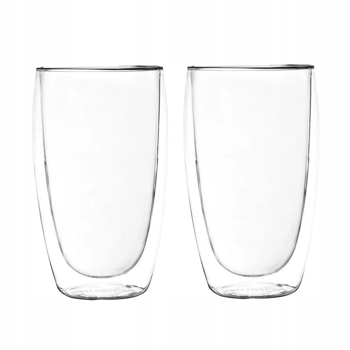 Szklanki termiczne do kawy latte wysokie Altom Design Andrea 380ml 2 sztuki