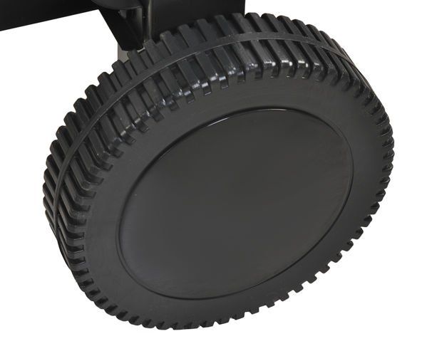 GRILL WĘGLOWY ANGULAR RUSZT ŻELIWNY + POKROWIEC