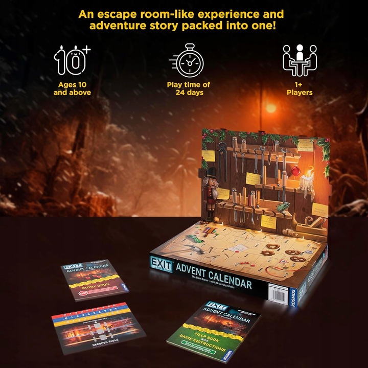 EXIT - KALENDARZ ADWENTOWY - THE SILENT STORM (EN) (KALENDARZ)