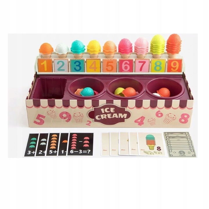 Top Bright NAUKA LICZENIA LODZIARNIA Montessori