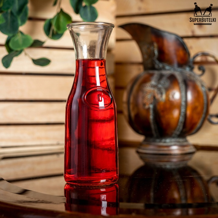 5 SZTUK KARAFKA DZBANEK NA WODĘ KARAFKI NA WODĘ SOKI LEMONIADĘ NAPOJE 1L