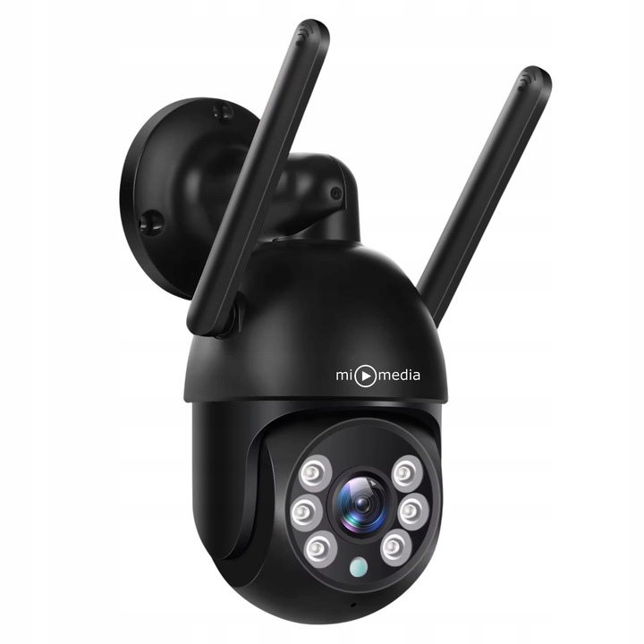 Kamera Zewnętrzna WiFi Obrotowa IP Do Monitoringu Domu Tuya 5MPx ZOOM 5Mp