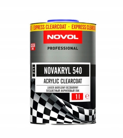 Lakier akrylowy Novol Novakryl 540 bezbarwny 1L