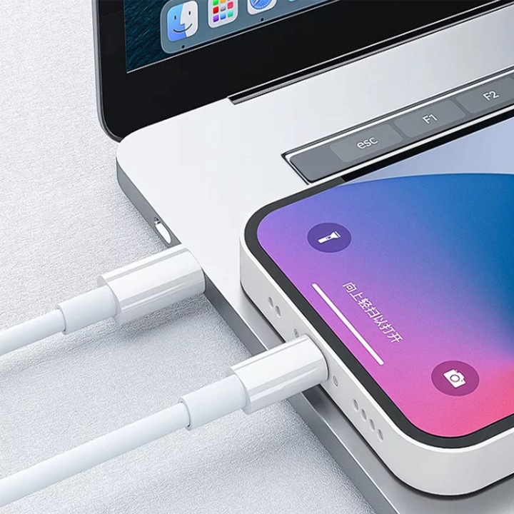 SZYBKA ŁADOWARKA USB C 20W + KABEL DO IPHONE 1M