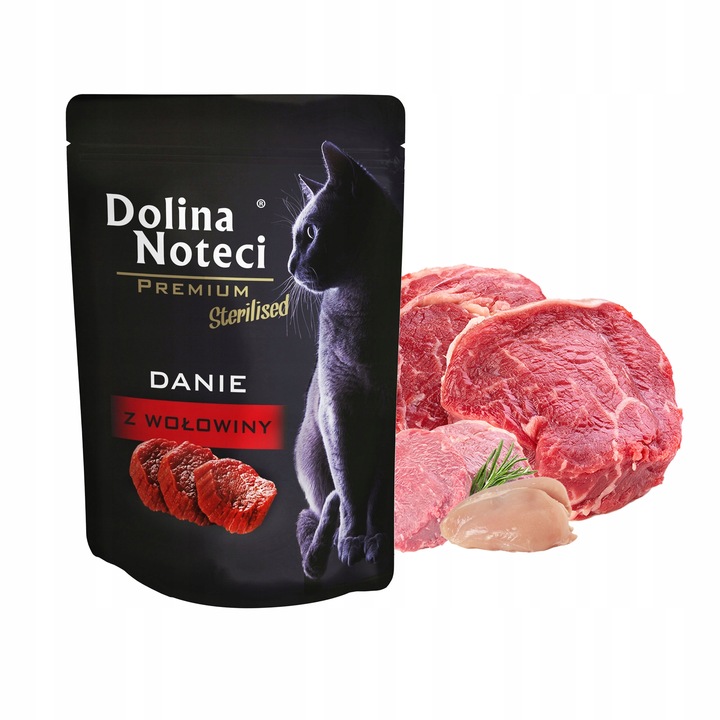 DOLINA NOTECI Premium Danie mokra karma dla kota mix smaków 40 x 85g