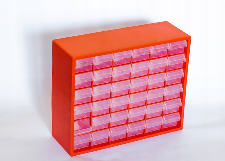 ORGANIZER POJEMNIK SZUFLADKI 36 x SOLIDNY