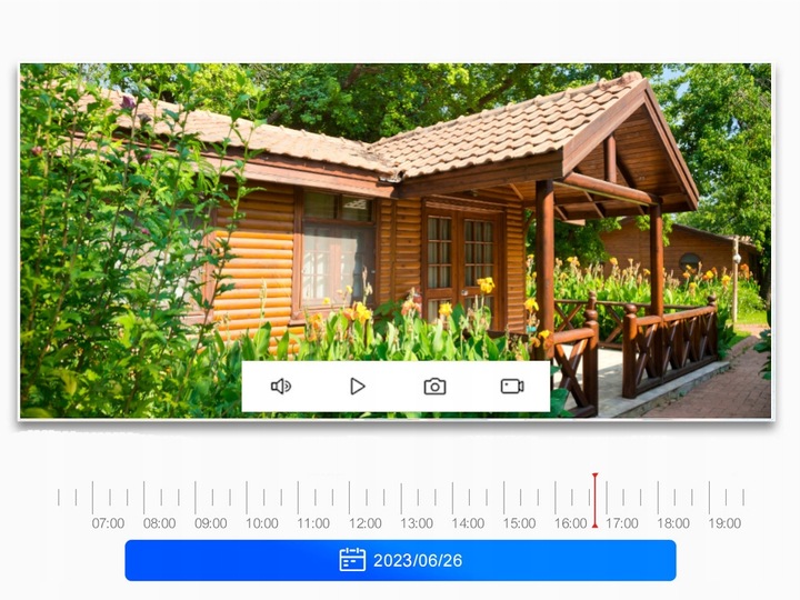 Zewnętrzna Kamera IP WIFI FULL HD 4x ZOOM Metalowa 3MPx Powiadomienia 1080p