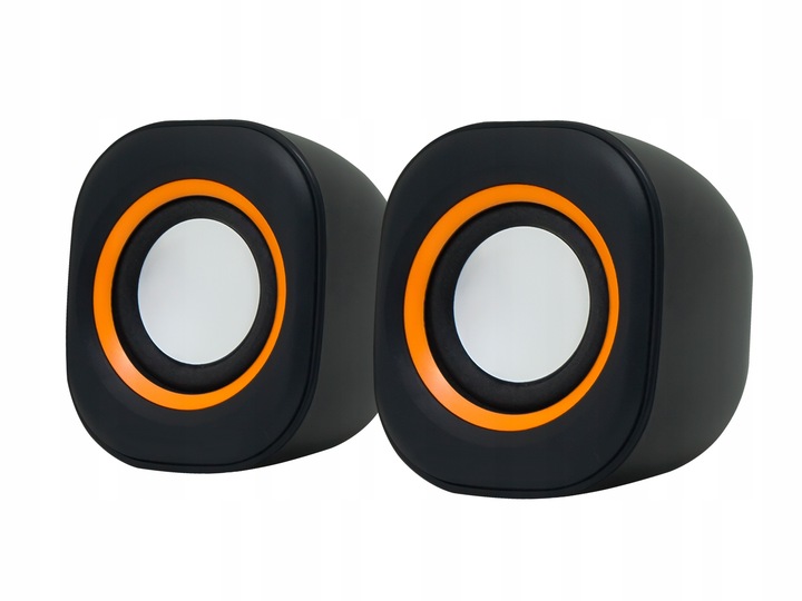 GŁOŚNIKI KOMPUTEROWE DO KOMPUTERA PC LAPTOPA USB MP3 MINI JACK 3.5 mm