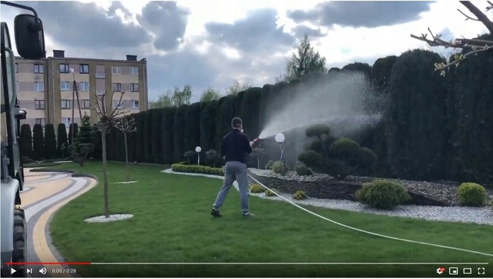 MOTOPOMPA SPALINOWA POMPA DO WODY 1' CAL + GRATIS